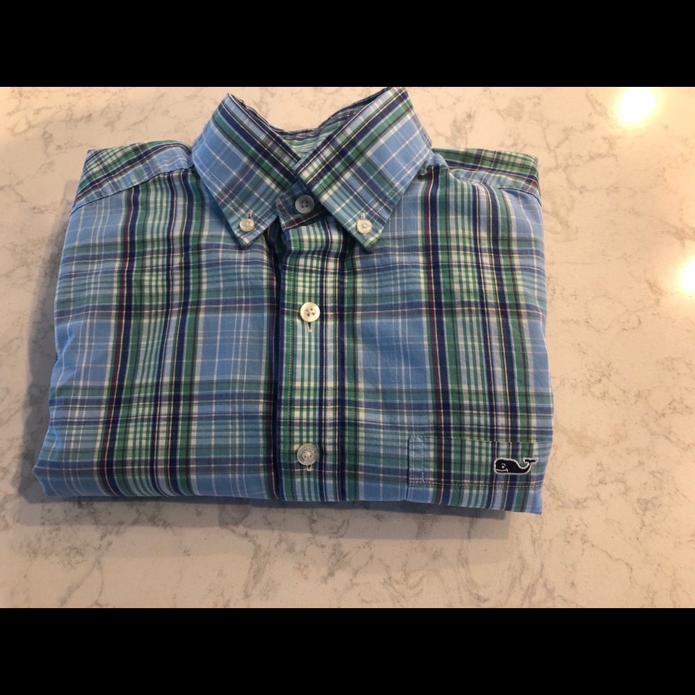 Vineyard. Ones long-sleeve button down shirt